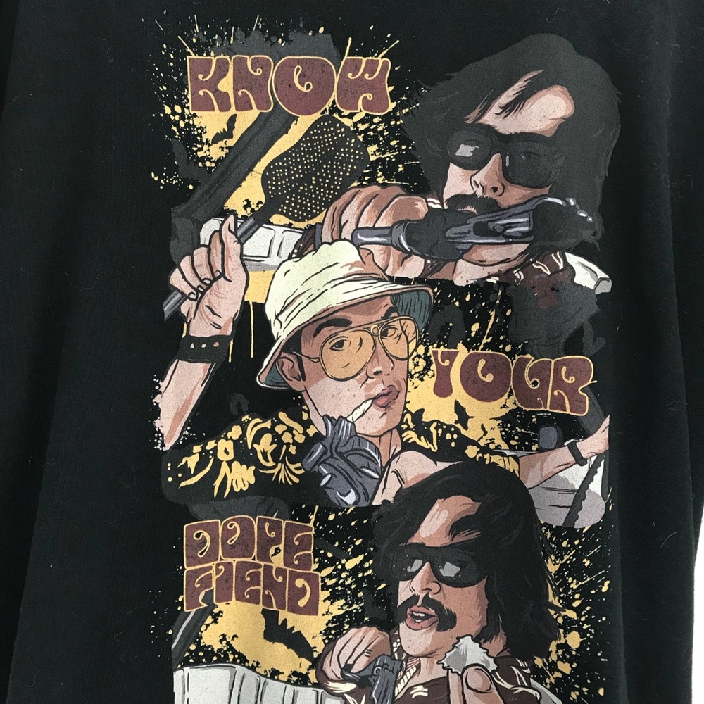 Fear and Loathing Shirt XL Know Your Dope Fiend